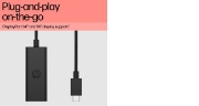 Picture of HP USB-C to DisplayPort Adapter G2