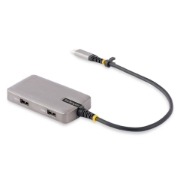 Picture of StarTech.com USB-C Multiport Adapter - 4K 60Hz HDMI w/HDR - 3-Port USB Hub - 100W Power Delivery Pass-Through - Works With Chromebook certified - Windows/macOS/iPadOS/Android™