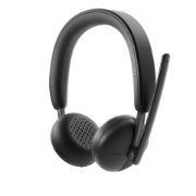 Picture of DELL WL3024 Headset Wired & Wireless Head-band Calls/Music USB Type-C Bluetooth Black