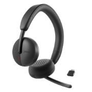Picture of DELL WL3024 Headset Wired & Wireless Head-band Calls/Music USB Type-C Bluetooth Black