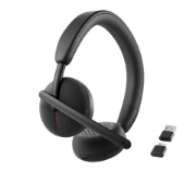 Picture of DELL WL3024 Headset Wired & Wireless Head-band Calls/Music USB Type-C Bluetooth Black