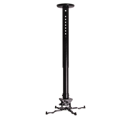 Picture of B-Tech SYSTEM 2 - Universal Projector Ceiling Mount with Micro-adjustment - 0.6m to 1m Ø50mm Pole