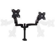 Picture of B-Tech Full Motion Twin Flat Screen Desk Mount with Double Arms