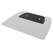 Picture of B-Tech Cover Plate for using Dual BT8381 Columns with Floor Stand Bases