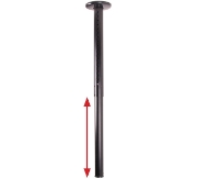Picture of B-Tech SYSTEM 2 - Ceiling Mount with Ø50mm Adjustable Extension Pole - 0.6m to 1m Pole