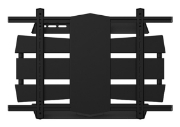 Picture of B-Tech Twin Cantilever 190.5 cm (75") Wall Black