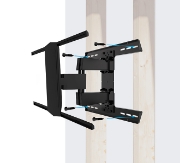 Picture of B-Tech Twin Cantilever 190.5 cm (75") Wall Black