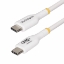Picture of StarTech.com 4m White USB-C Charging Cable, USB-IF Certified USB C Cable, 240W PD EPR, USB 2.0 Type-C Laptop Charger Cord, USB-C Data Transfer Cable, TPE Jacket