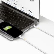 Picture of StarTech.com 4m White USB-C Charging Cable, USB-IF Certified USB C Cable, 240W PD EPR, USB 2.0 Type-C Laptop Charger Cord, USB-C Data Transfer Cable, TPE Jacket