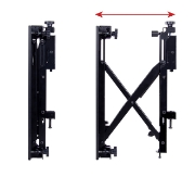 Picture of B-Tech SYSTEM X - VESA 400 Pop-Out Flat Screen Interface Arms with Micro-Adjustment for BT8390 (Pair)