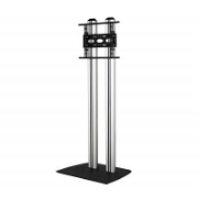 Picture of B-Tech Universal Flat Screen Floor Stand (VESA 600 x 400) - Twin 1.8m Columns