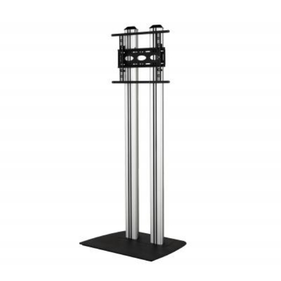 Picture of B-Tech Universal Flat Screen Floor Stand (VESA 600 x 400) - Twin 1.8m Columns