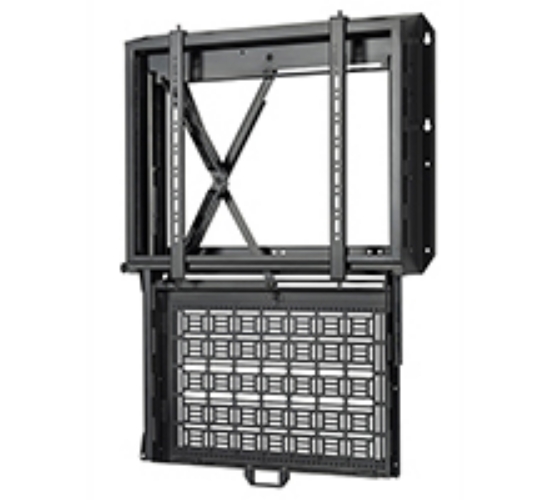 Picture of B-Tech Flat Screen Wall Mount With Pull-down AV Storage Tray (VESA 600 x 400)