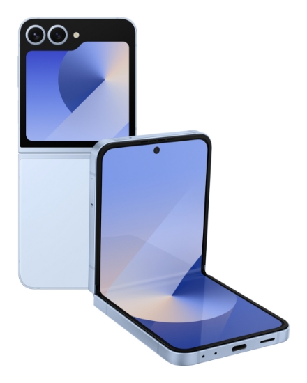 Picture of Samsung Galaxy Z Flip6 6.7" Dual SIM Android 14 5G USB Type-C 12 GB 512 GB 4000 mAh Blue