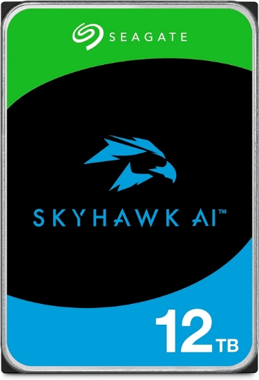 Picture of Seagate SkyHawk internal hard drive 12 TB 7200 RPM 512 MB 3.5" Serial ATA III