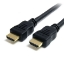 Picture of StarTech.com 3m HDMI Cable - 4K High Speed HDMI Cable with Ethernet - 4K 30Hz UHD HDMI Cord - 10.2 Gbps Bandwidth - HDMI 1.4 Video / Display Cable M/M 28AWG - HDCP 1.4 - Black
