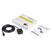 Picture of StarTech.com 1 Port FTDI USB to Serial RS232 Adapter Cable with COM Retention