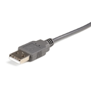 Picture of StarTech.com 3ft (91cm) 1-Port USB to Serial Cable, DB9/DB25 RS232 to USB Converter, Prolific, USB to Serial Adapter