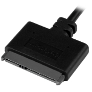 Picture of StarTech.com USB 3.1 to 2.5" SATA Hard Drive Adapter - USB 3.1 Gen 2 10Gbps with UASP External HDD/SSD Storage Converter