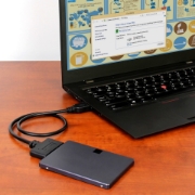 Picture of StarTech.com USB 3.1 to 2.5" SATA Hard Drive Adapter - USB 3.1 Gen 2 10Gbps with UASP External HDD/SSD Storage Converter