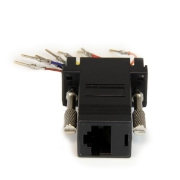 Picture of StarTech.com DB9 to RJ45 Modular Adapter - M/F