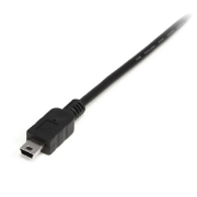 Picture of StarTech.com 0.5m Mini USB 2.0 Cable - A to Mini B - M/M