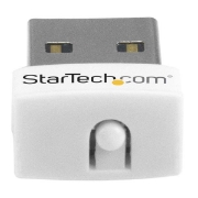 Picture of StarTech.com USB 150Mbps Mini Wireless N Network Adapter - 802.11n/g 1T1R USB WiFi Adapter - White