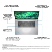 Picture of HP ZBook Studio 16 G10 Intel® Core™ i7 i7-13700H Mobile workstation 40.6 cm (16") WUXGA 16 GB DDR5-SDRAM 512 GB SSD NVIDIA RTX A1000 Wi-Fi 6E (802.11ax) Windows 11 Pro Grey