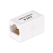 Picture of StarTech.com RJ45 Coupler, Inline Cat6 Coupler, Female to Female (F/F) T568 Connector, Unshielded Ethernet Cable Extension
