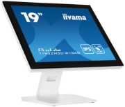Picture of iiyama ProLite T1932MSC-W1SAG computer monitor 48.3 cm (19") 1280 x 1024 pixels Full HD LED Touchscreen Tabletop White