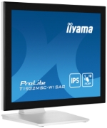 Picture of iiyama ProLite T1932MSC-W1SAG computer monitor 48.3 cm (19") 1280 x 1024 pixels Full HD LED Touchscreen Tabletop White