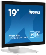 Picture of iiyama ProLite T1932MSC-W1SAG computer monitor 48.3 cm (19") 1280 x 1024 pixels Full HD LED Touchscreen Tabletop White