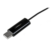 Picture of StarTech.com KM Switch Cable with File Transfer for Mac and PC - USB 2.0