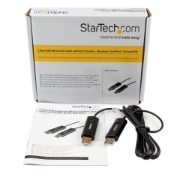 Picture of StarTech.com KM Switch Cable with File Transfer for Mac and PC - USB 2.0