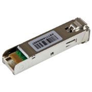 Picture of StarTech.com MSA Uncoded SFP Module - 1000BASE-SX - 1GbE Multi Mode Fiber (MMF) Optic Transceiver - 1GE Gigabit Ethernet SFP - LC 550m - 850nm - DDM