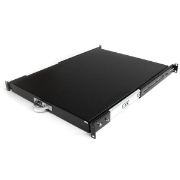 Picture of StarTech.com 22in Black Deep Sliding Server Rack Cabinet Shelf