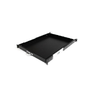 Picture of StarTech.com 22in Black Deep Sliding Server Rack Cabinet Shelf