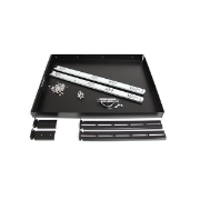 Picture of StarTech.com 22in Black Deep Sliding Server Rack Cabinet Shelf