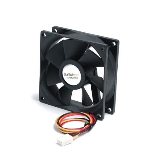 Picture of StarTech.com 80x25mm Ball Bearing Quiet Computer Case Fan w/ TX3 Connector