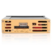 Picture of StarTech.com Black Aluminum 5.25in Rugged SATA Hard Drive Mobile Rack Drawer