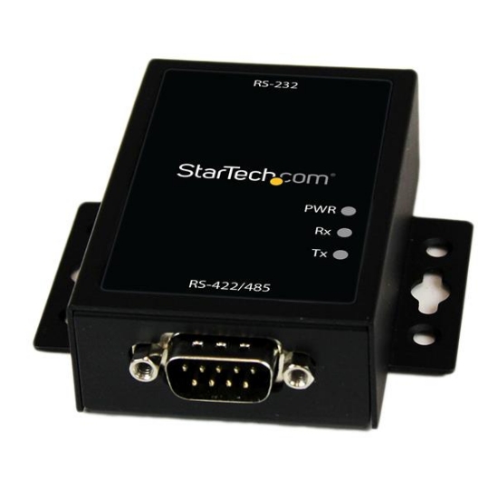 Picture of StarTech.com Industrial RS232 to RS422/485 Serial Port Converter with 15KV ESD Protection