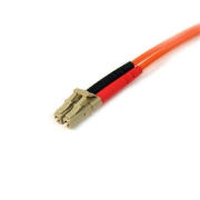 Picture of StarTech.com 10m Fiber Optic Cable - Multimode Duplex 50/125 - LSZH Fiber Jumper Cord - LC/LC