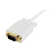 Picture of StarTech.com 10 ft Mini DisplayPort to VGA Adapter Converter Cable – mDP to VGA 1920x1200 - White