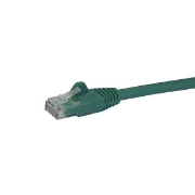 Picture of StarTech.com 10m CAT6 Ethernet Cable - Green CAT 6 Gigabit Ethernet Wire -650MHz 100W PoE RJ45 UTP Network/Patch Cord Snagless w/Strain Relief Fluke Tested/Wiring is UL Certified/TIA