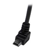 Picture of StarTech.com 2m Mini USB Cable - A to Down Angle Mini B