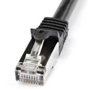 Picture of StarTech.com Cat6 Patch Cable - Shielded (SFTP) - 1 m, Black