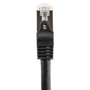 Picture of StarTech.com Cat6 Patch Cable - Shielded (SFTP) - 1 m, Black