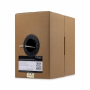 Picture of StarTech.com Bulk Cat 5e Ethernet Cable - 1000 ft. (304,8m) - Solid - CMR-Rated - Gray - TAA Compliant