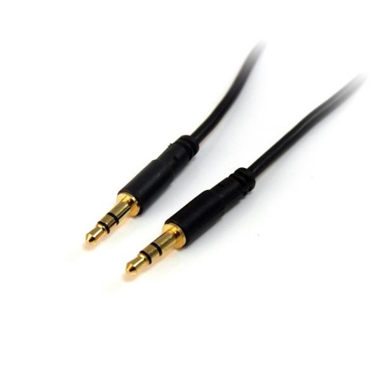 Picture of StarTech.com 15 ft Slim 3.5mm Stereo Audio Cable - M/M