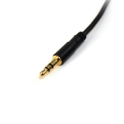 Picture of StarTech.com 15 ft Slim 3.5mm Stereo Audio Cable - M/M